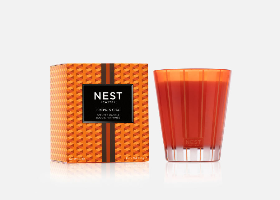 Full View of NEST Pumpkin Chai Candle image number 0